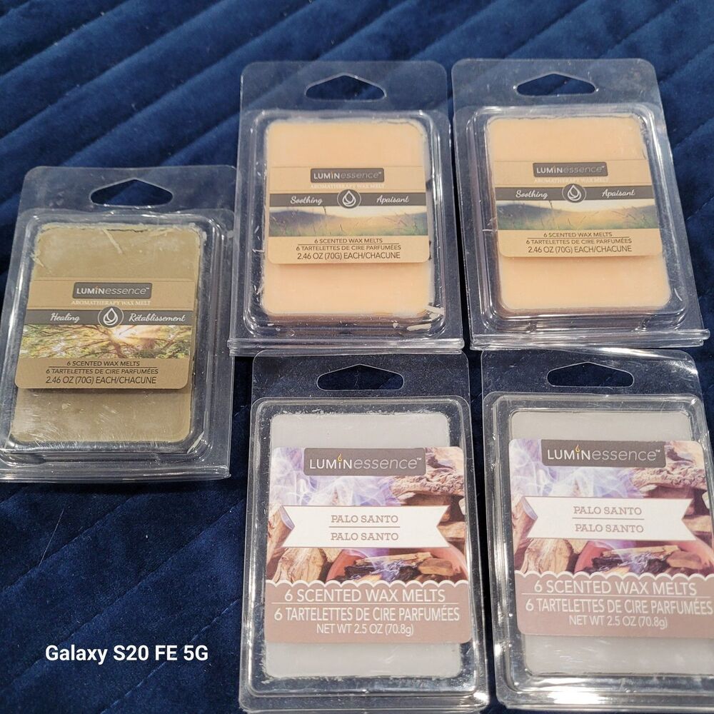 Luminessence Wax Melts Highly Scented New 5pks- At Home B28
